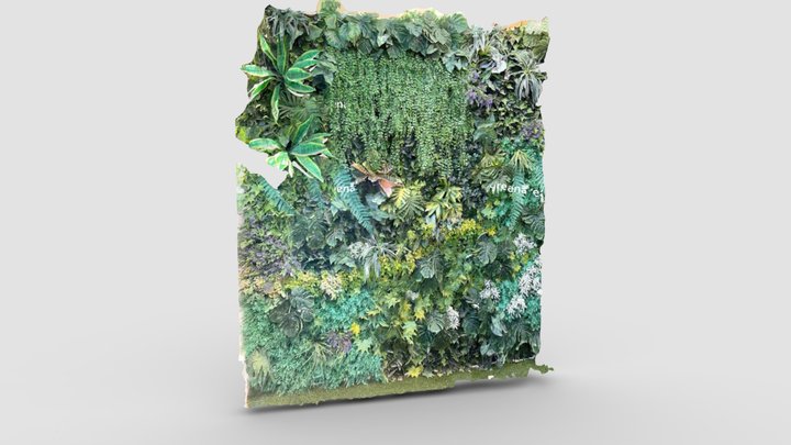 Vertical garden 3D Model