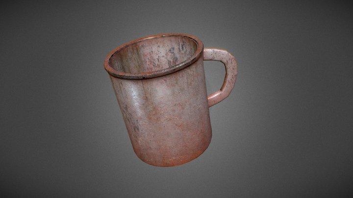 Old Ceramic Mug – Free 3D Model STL