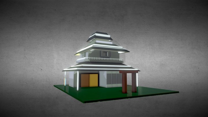 Japanese House 3D Model