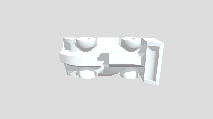 Small Formula 1 Car 3D Model