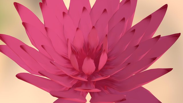 Flower Lily 3D Model