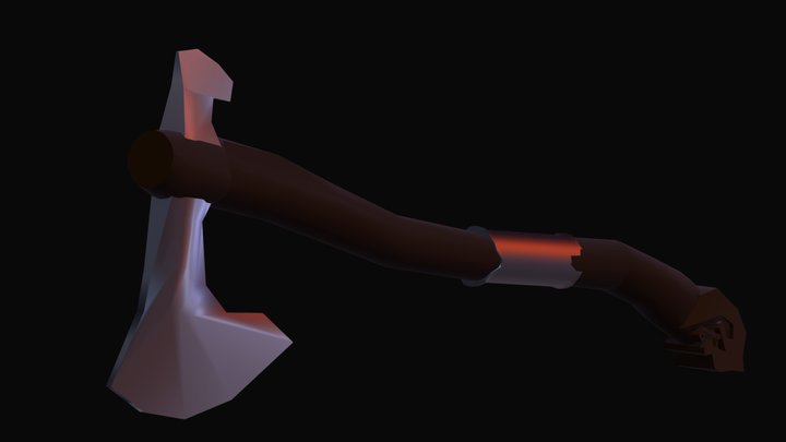 Leviathan axe 3D Model