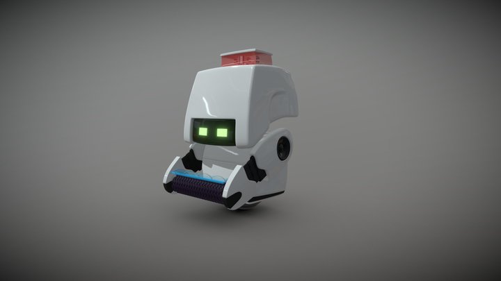Learning/Practice - M-O from Wall-E Movie 3D Model