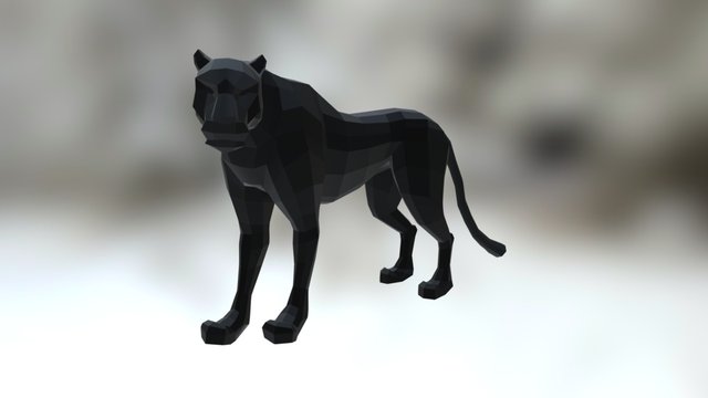 Panther 3D Model