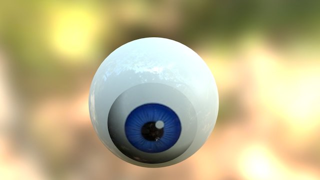 Bola Mata 3D Model