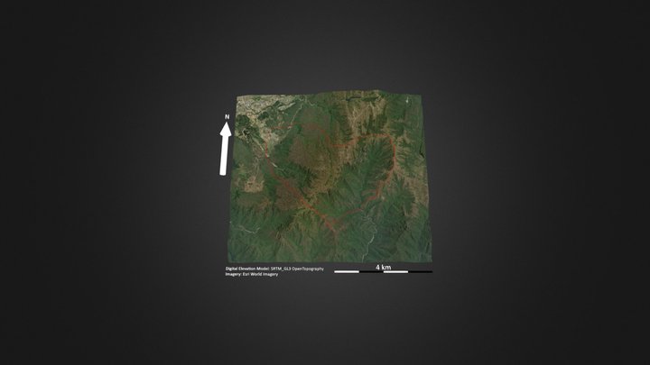 大布爱心线 – Modello 3D gratuito STL