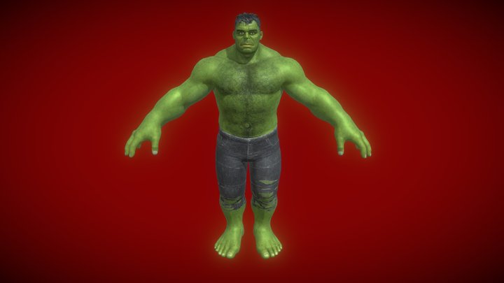 Hulk 3D Model