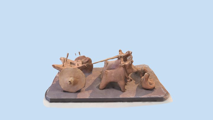 Harappa Toys - Cow 3D Model