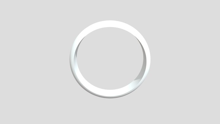 Rounded Band Ring – Modelo 3D gratuito STL