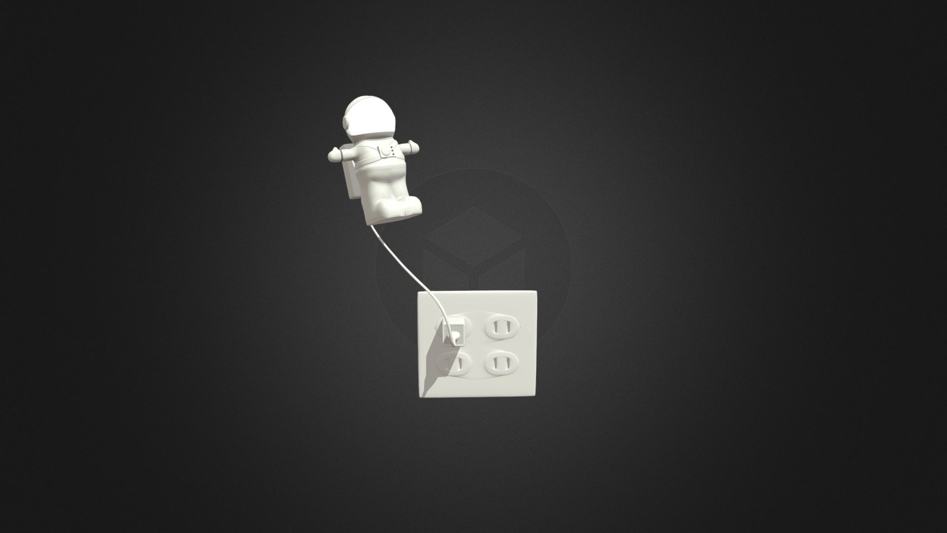 Astronaut Lamp