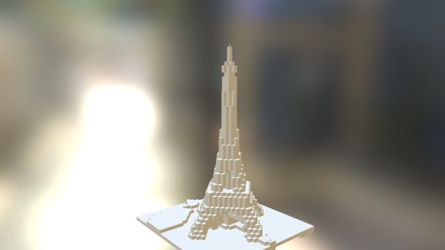 Eiffield 3D Model