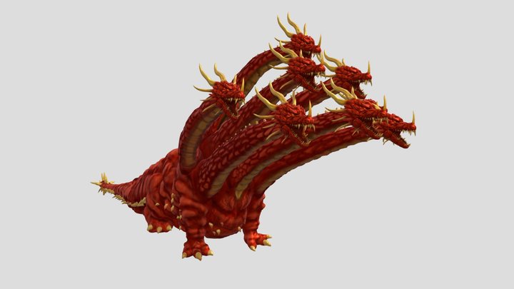 Yamata-no-Orochi (HEISEI) 3D Model