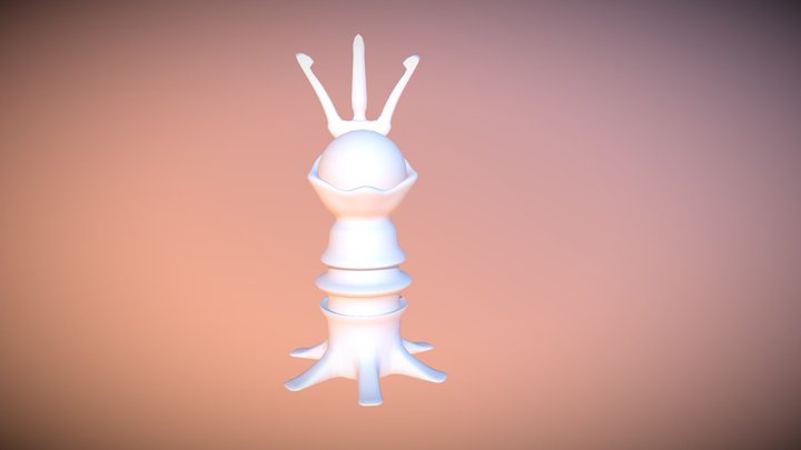 Poseidon Shrine 3D Model