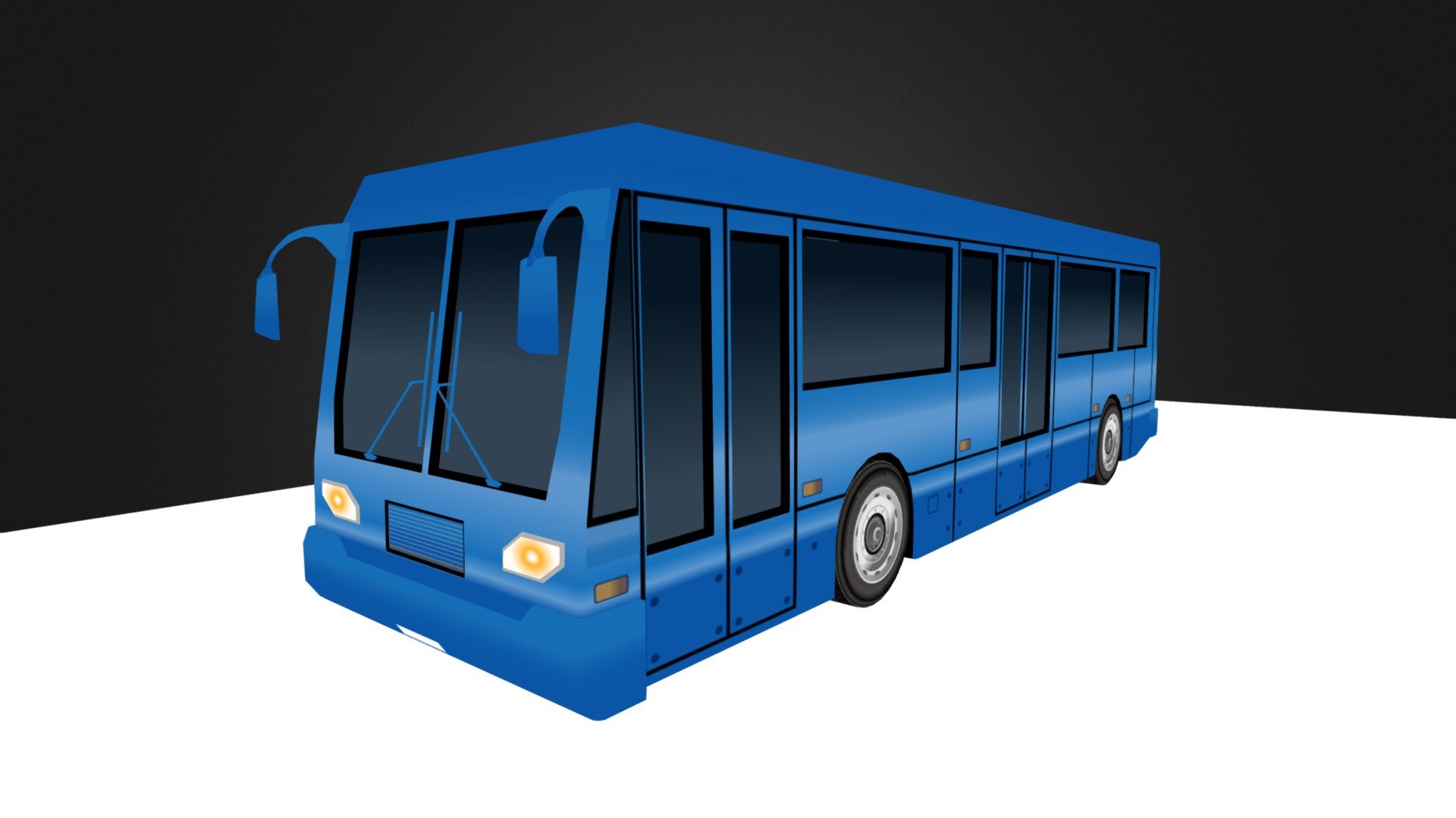 B1 - Bus 3D - Final - 3D model by alokhirekhan [e55b7c6] - Sketchfab