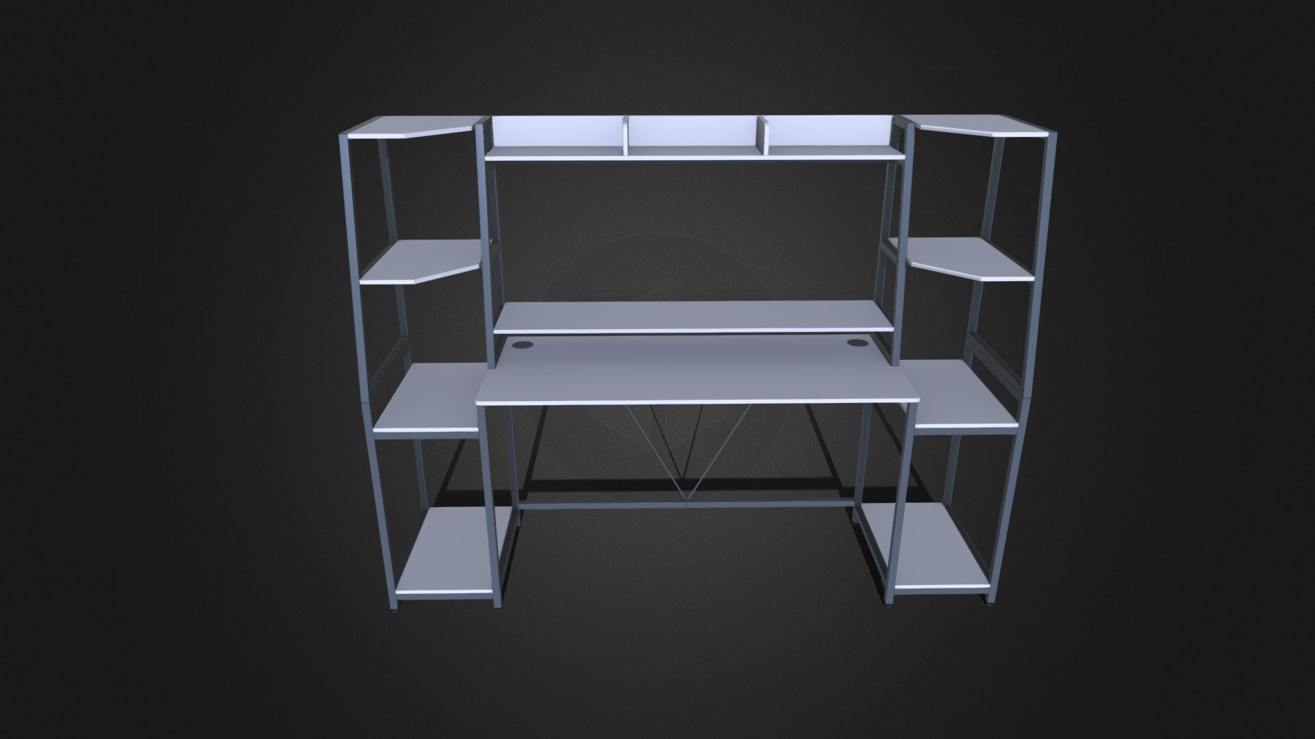 Gaming Table 3D model by Mohd Sahil (sahil01) [e55c481] Sketchfab