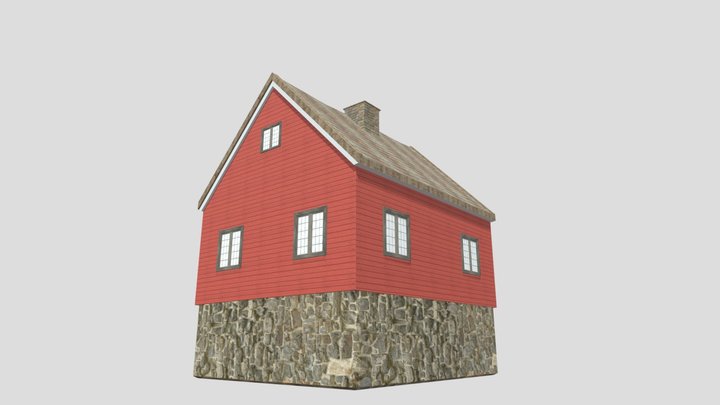 Norwegian house 3D Model
