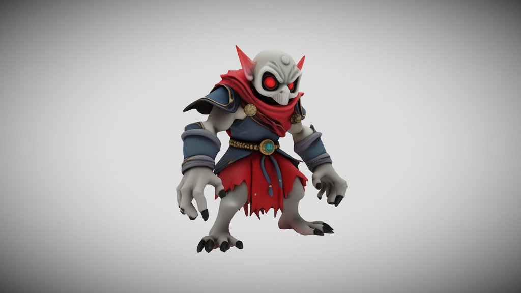 Feratu Fantasy Lowpoly Handpainted