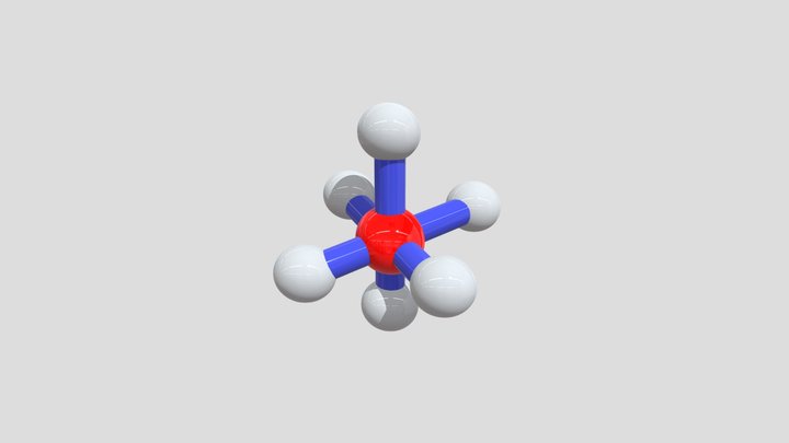 8 Oktahedral 3D Model