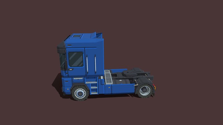 Renault Magnum 4x2 3D Model