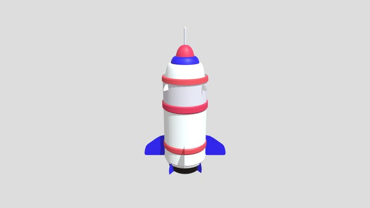 Rocket II 3D Model