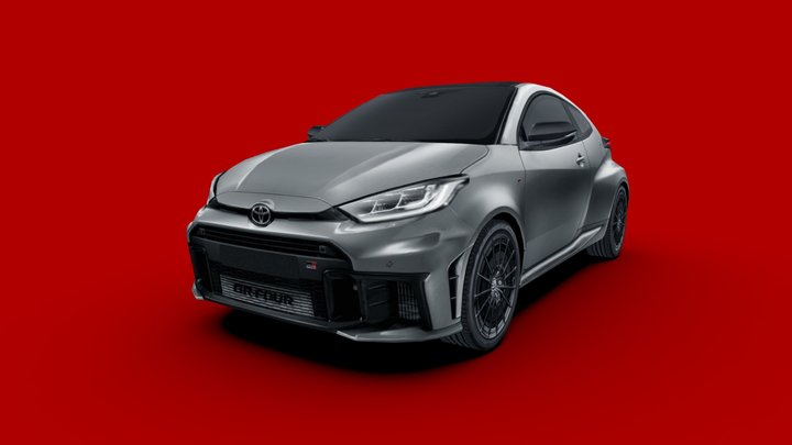 Toyota GR Yaris 2024 3D Model