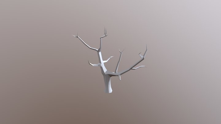 Low Poly Tree4 3D Model
