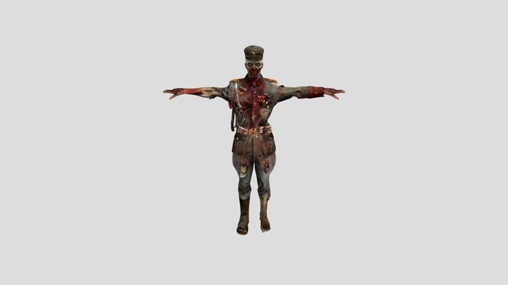 Warzombie F Pedroso 3D Model
