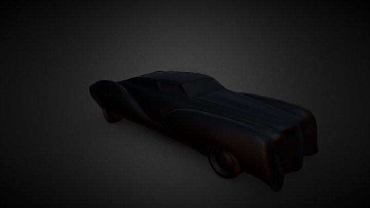 Batman Caped Crusader Batmobil