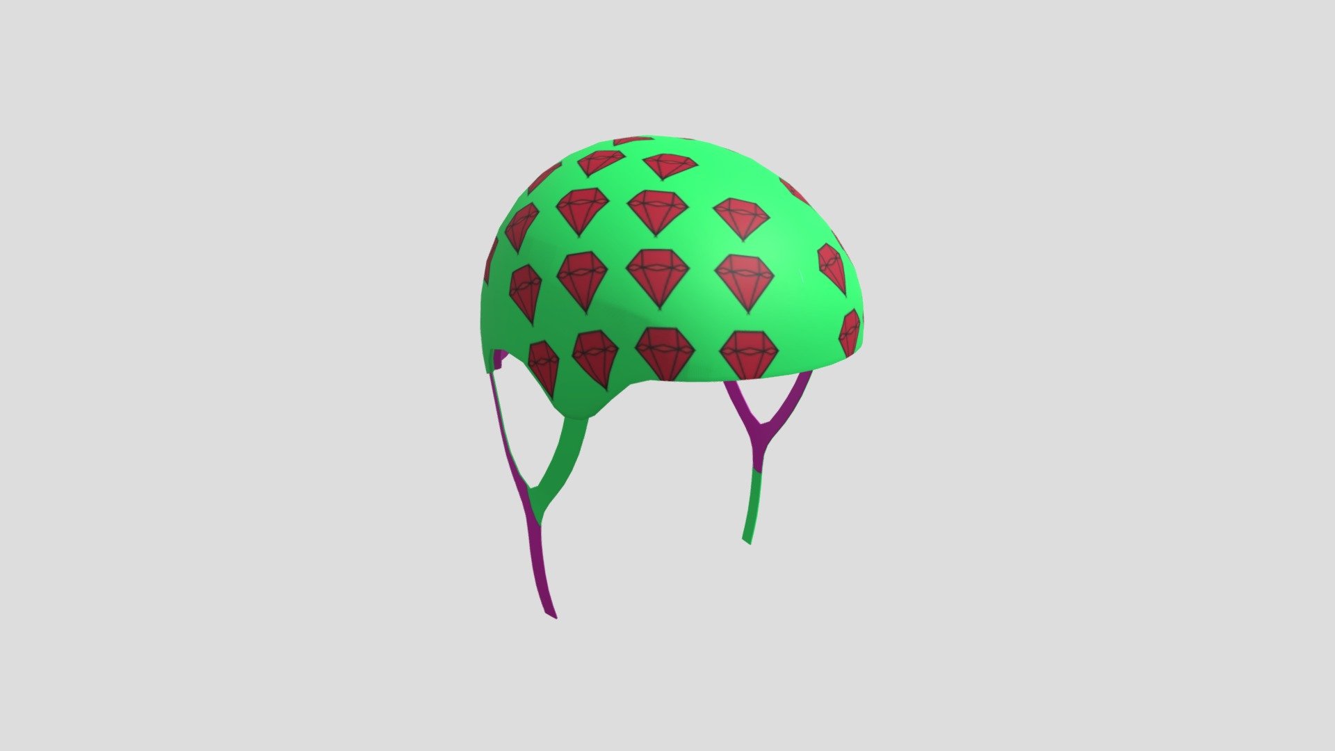 Midway Cycle Helmet Download Free 3D model by CleAR Cleveland