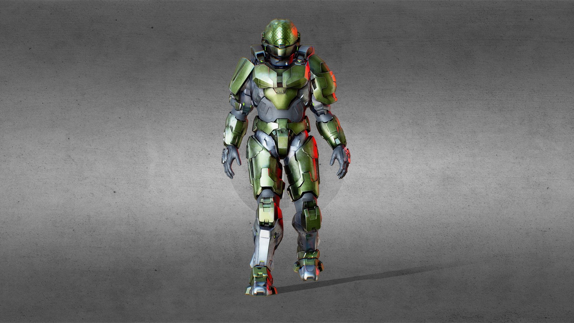 Armored Character game Ready - Buy Royalty Free 3D model by Kasit ...