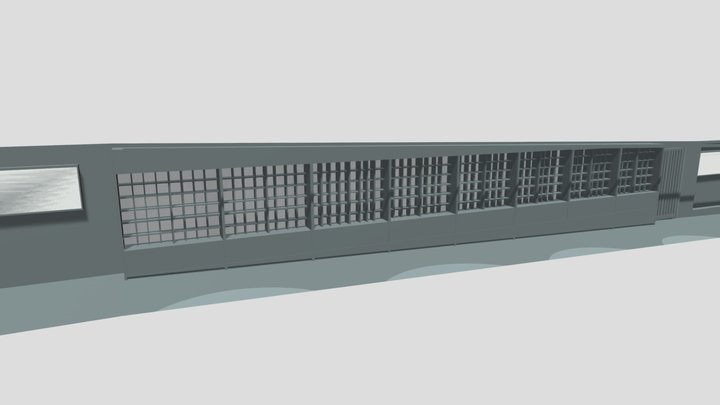 Neue Räume Zahnklinik_Arbeitsmodell 3D Model