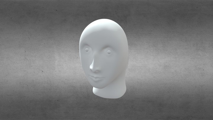 Stonks Head