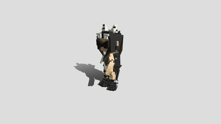 Mona Samba Dancing 3D Model