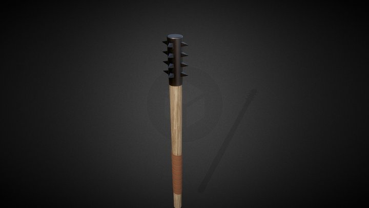 Simple Mace 3D Model