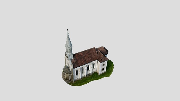 Kapelle St. Jost Aerospot 3D Model