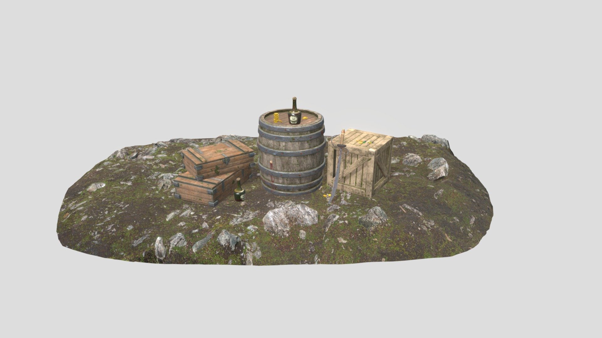 Free pirate props