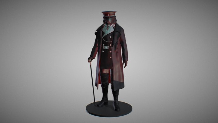 Andrew (Low Poly) 3D Model