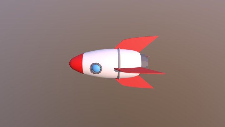 Rocket Turn Around 3D Model