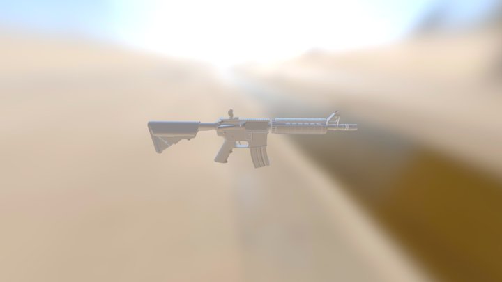 M4a1 CS:GO 3D Model