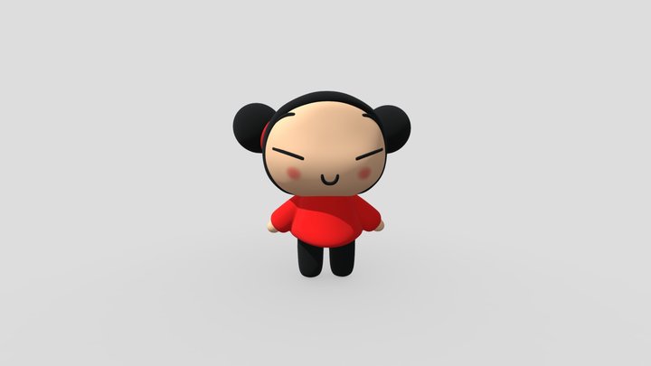 pucca 3D Model