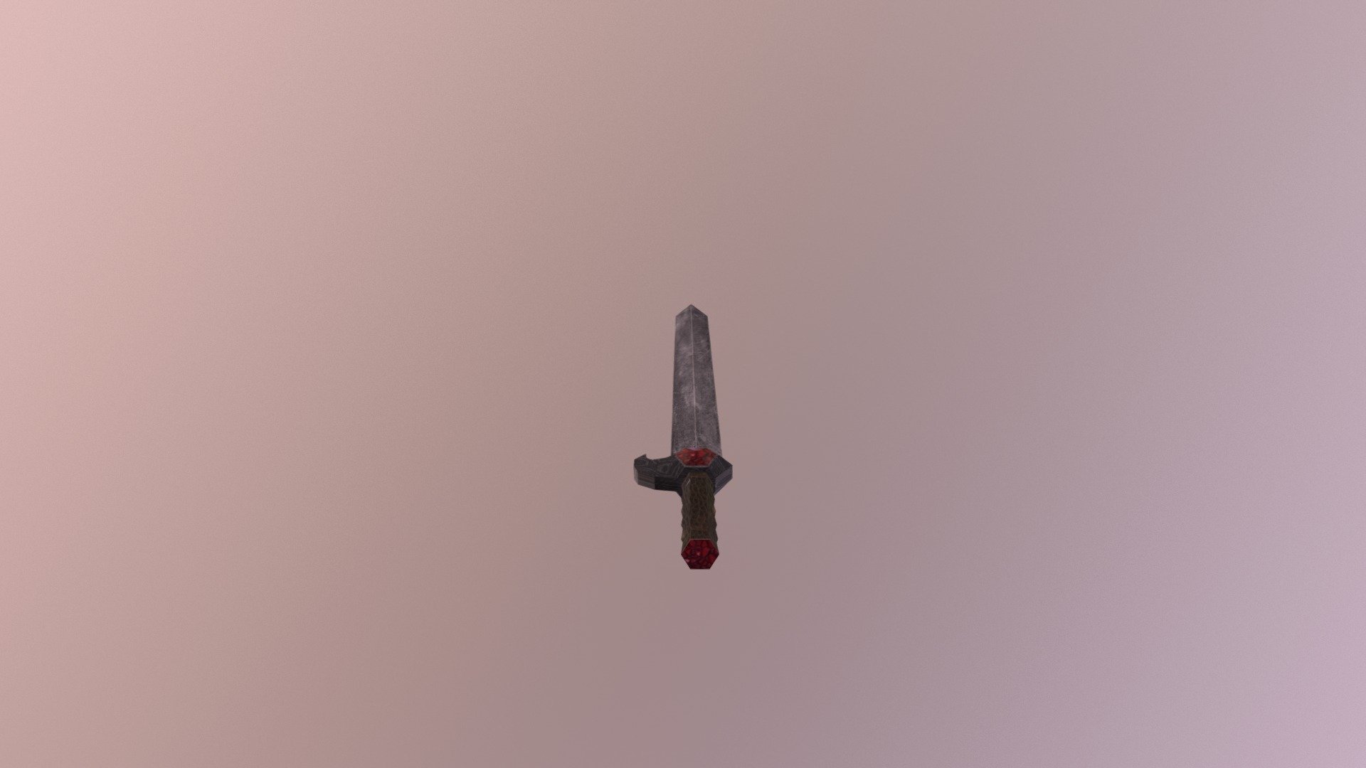 Sword With Gem