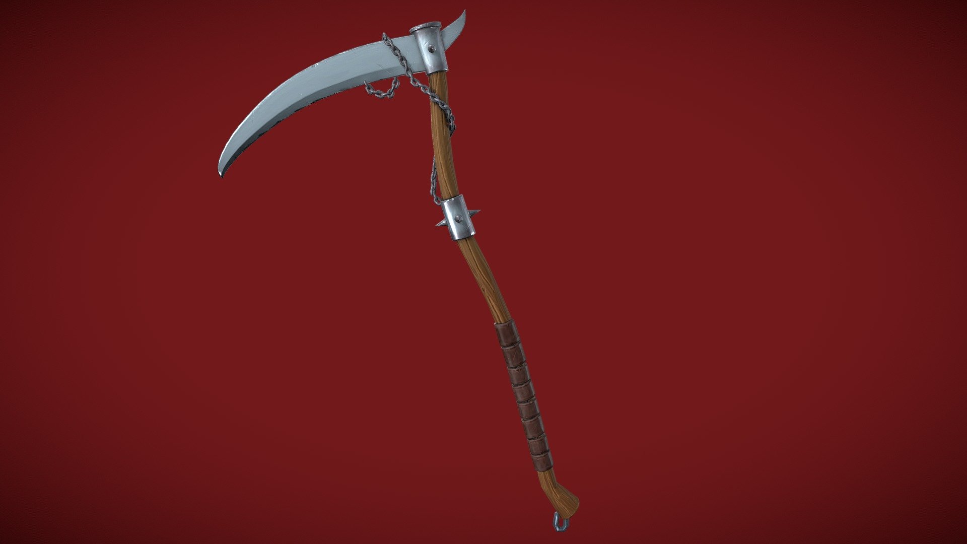 Stylized Scythe - 3D model by Jesper SG (@PeepoHappies) [e56a85b ...