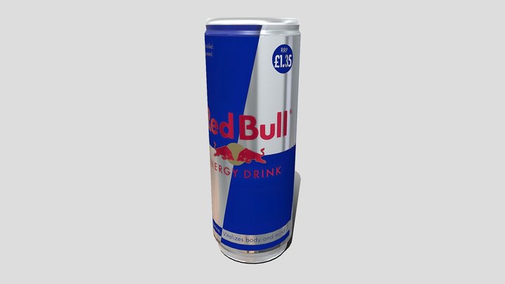 Redbull 3D Model