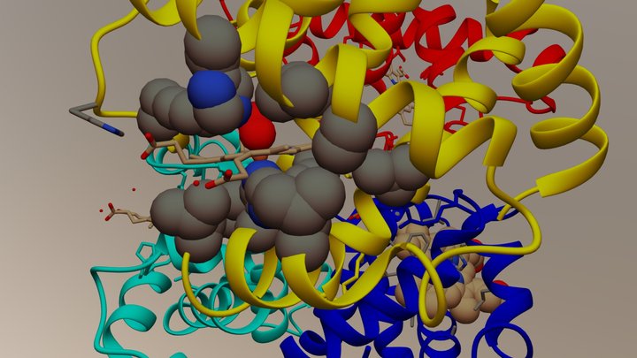 Electrostatics 1hho No Dist 3D Model