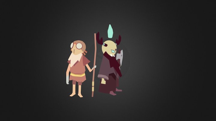 Good And Evil 3D Model
