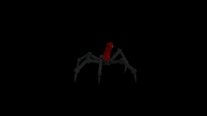 Spider Robot 3D Model