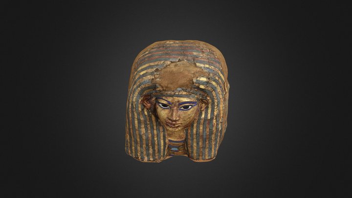 Merit’s Funerary Mask - Museo egizio, Torino 3D Model