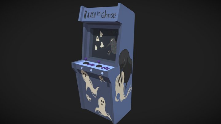 Arcade machine 3D Model