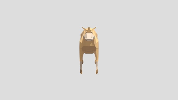 Camel 3D Model
