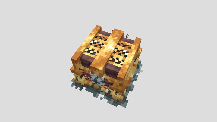 Chest Steampunk 3D Model